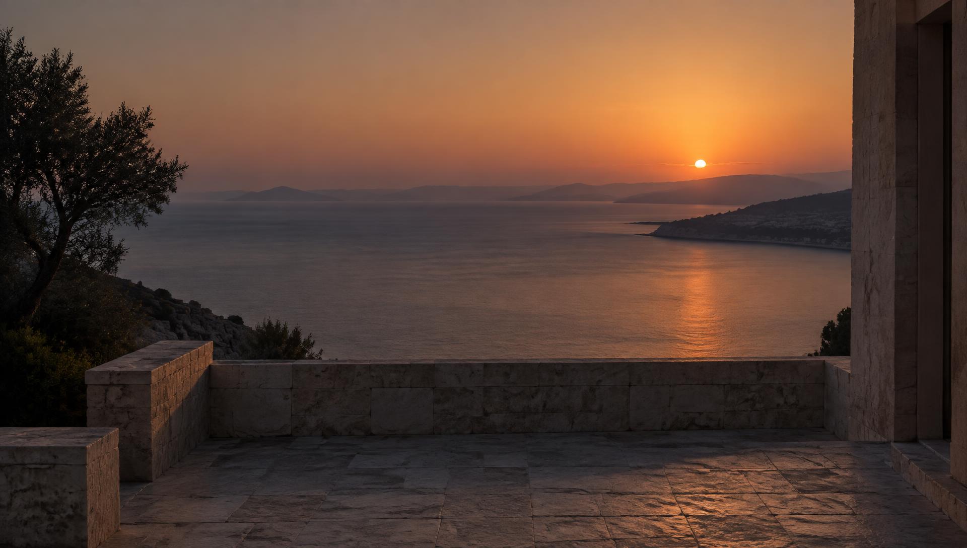 Mediterranean coastline