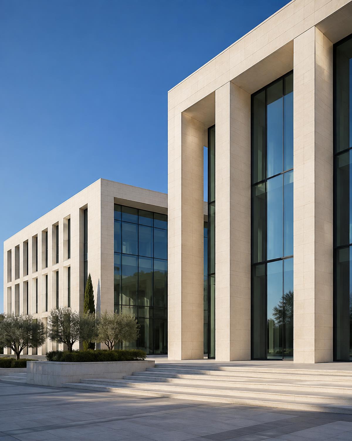 Office building facade